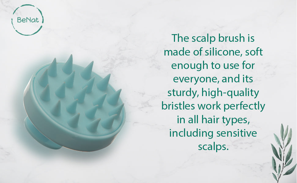 2-Pack Scalp Scrubber & Hair Growth Massager
