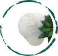 10-Pack Natural Loofah Pads