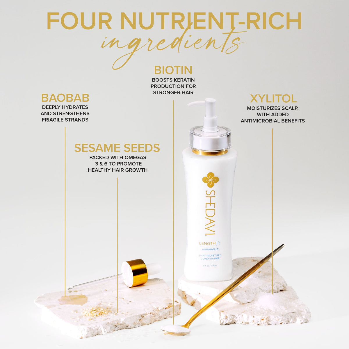 LENGTH₂O™ Aquaholic™ 5-in-1 Moisture Conditioner
