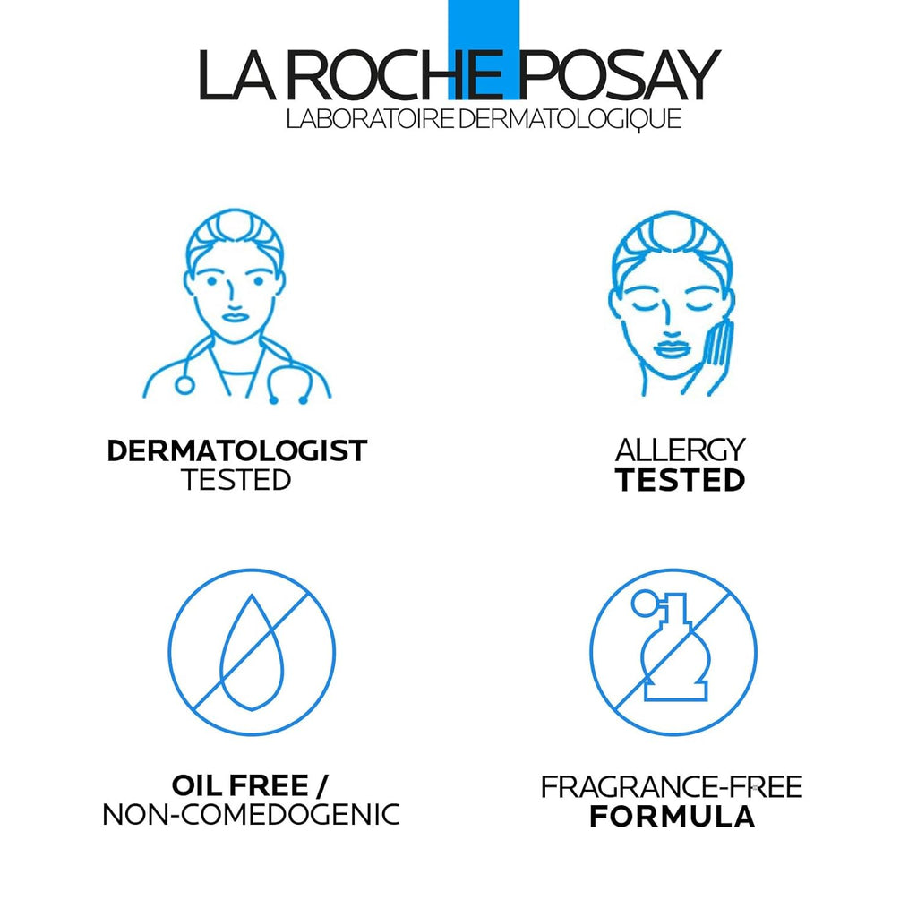 La Roche-Posay Toleriane Purifying Foaming Facial Cleanser, Oil Free Face Wash for Women & Men with Niacinamide + Ceramides, Pore Cleanser Safe For Sensitive Skin, Won’t Dry Out Skin, Soap Free