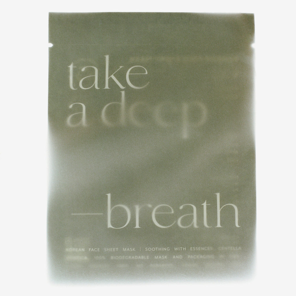 Korean Sheet Mask - Take a Deep Breath | Lucky Owl