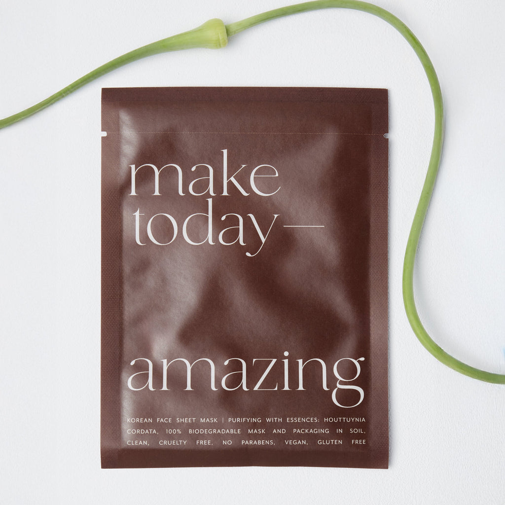 Korean Sheet Mask - Make Today Amazing | Lucky Owl