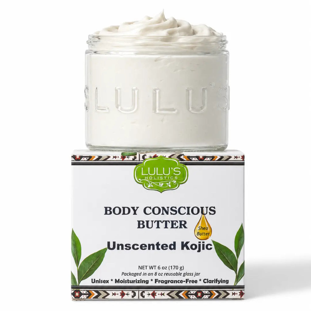 Unscented Kojic Whipped Body Butter – Smooth, Even-Looking Skin